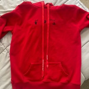 Off White Hoodie Mens Large